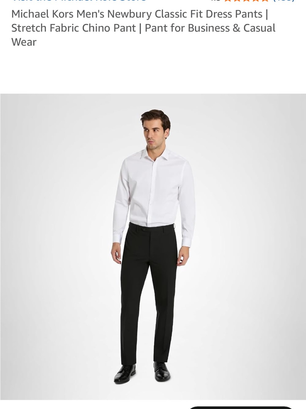 Michael Kor’s men’s Newberry Classic Dress Pants - Size 36x30
